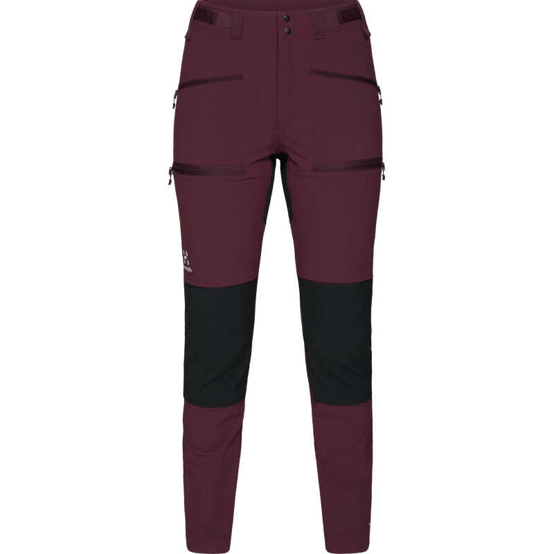 Haglöfs Women's Rugged Slim Pant (2022) Aubergine/True Black Haglöfs Women's Rugged Slim Pant (2022) Aubergine/True Black