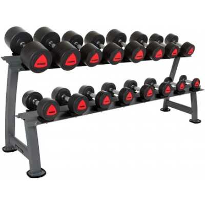 Hammer Hantelset 2,5-20 kg Kompakthantel inkl. ställ