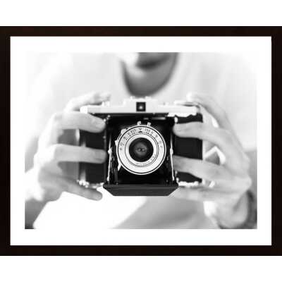 Hands With Camera Poster