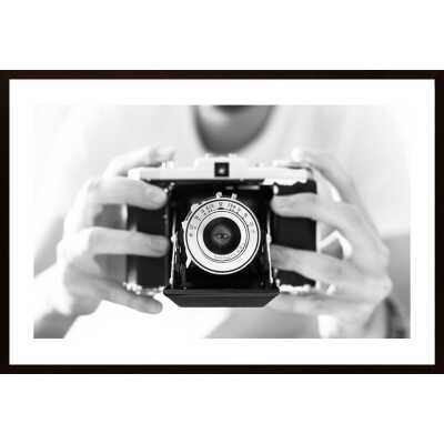 Hands With Camera Poster