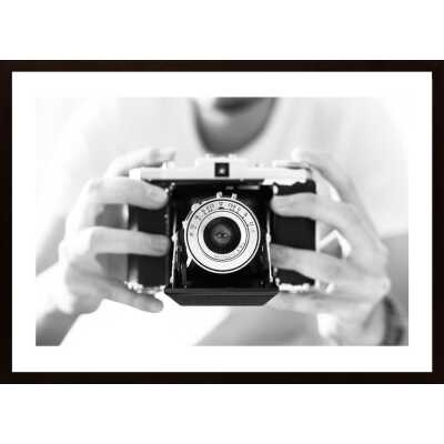 Hands With Camera Poster