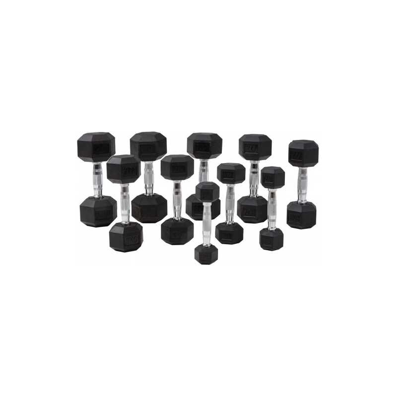 Hantelset 1-10 kg Master Fitness Hexagon Hantelset 1-10 kg Master Fitness Hexagon