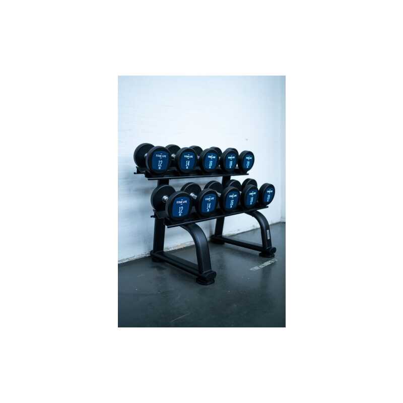 Hantelställ TITAN LIFE Dumbbell Rack 5 par hantlar