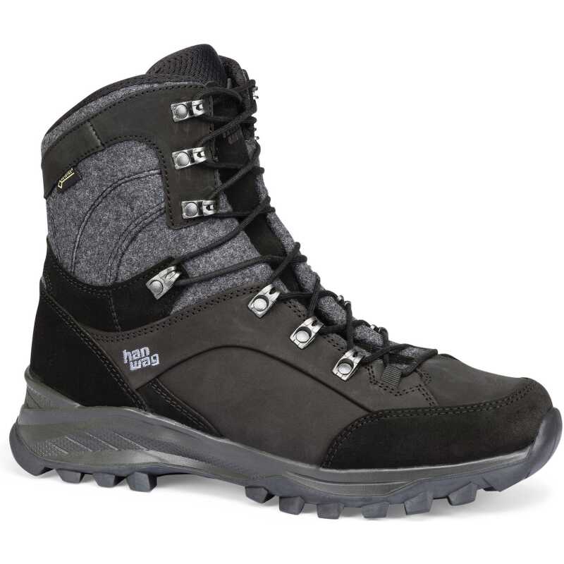 Hanwag Men's Banks Winter Gore-Tex Black/Asphalt