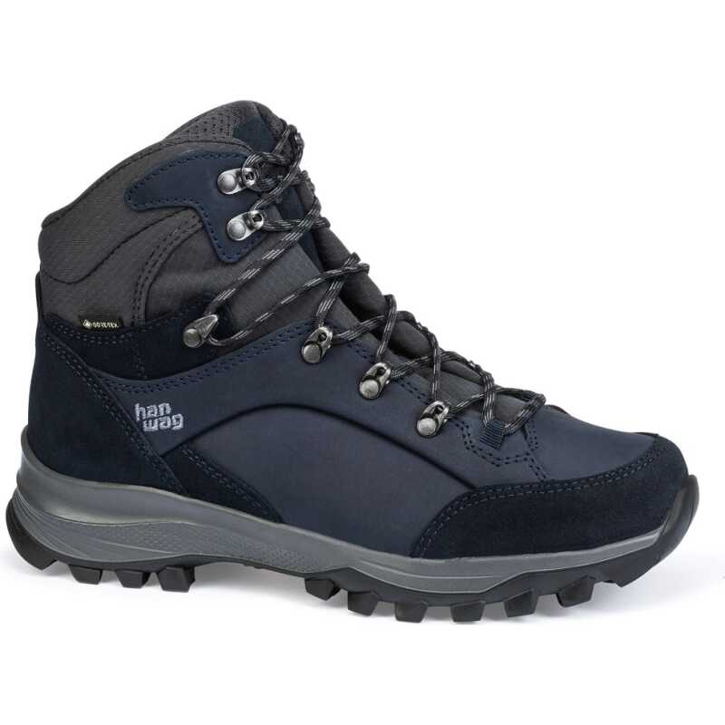 Hanwag Women's Banks Lady Gore-Tex Navy/Asphalt Hanwag Women's Banks Lady Gore-Tex Navy/Asphalt