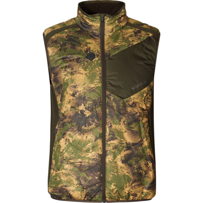 Härkila Men's Heat Camo Vest Axis Msp Forest Green