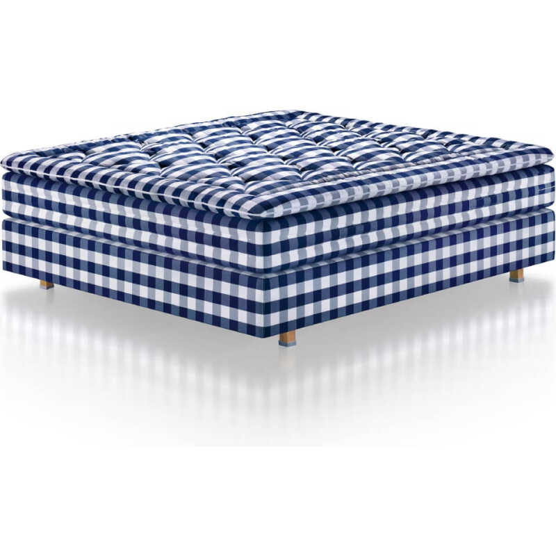 Hästens Herlewing Kontinentalsäng 120x200 Blå