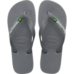 Havaianas Men's Brasil Logo Steel Grey/Grey