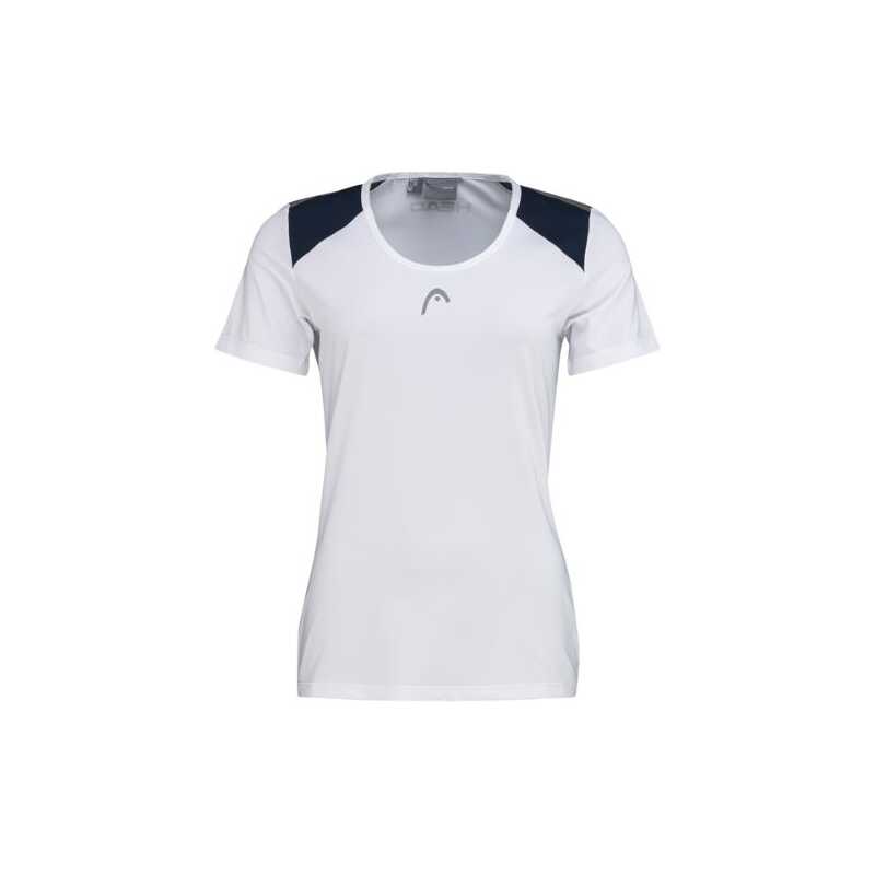 Head Club Tech T-shirt Dam White/Dress Blue Head Club Tech T-shirt Dam White/Dress Blue