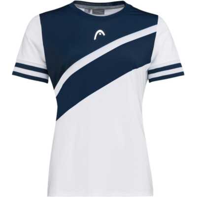 Head Perf T-shirt Dam White/Print