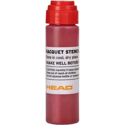 Head Stencil Ink Red