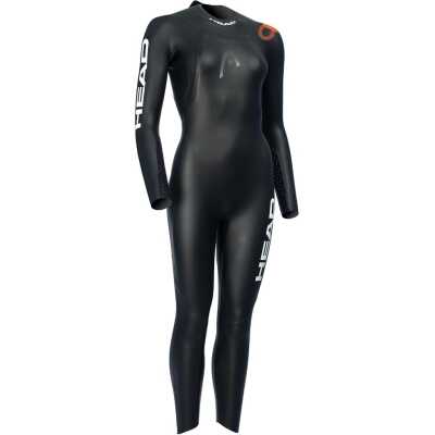 Head Women's Open Water Shell Wetsuit Black/Orange