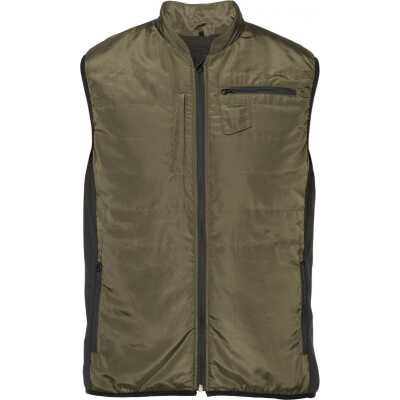 Heat Experience Men's Heated Hunt Vest Olive Green