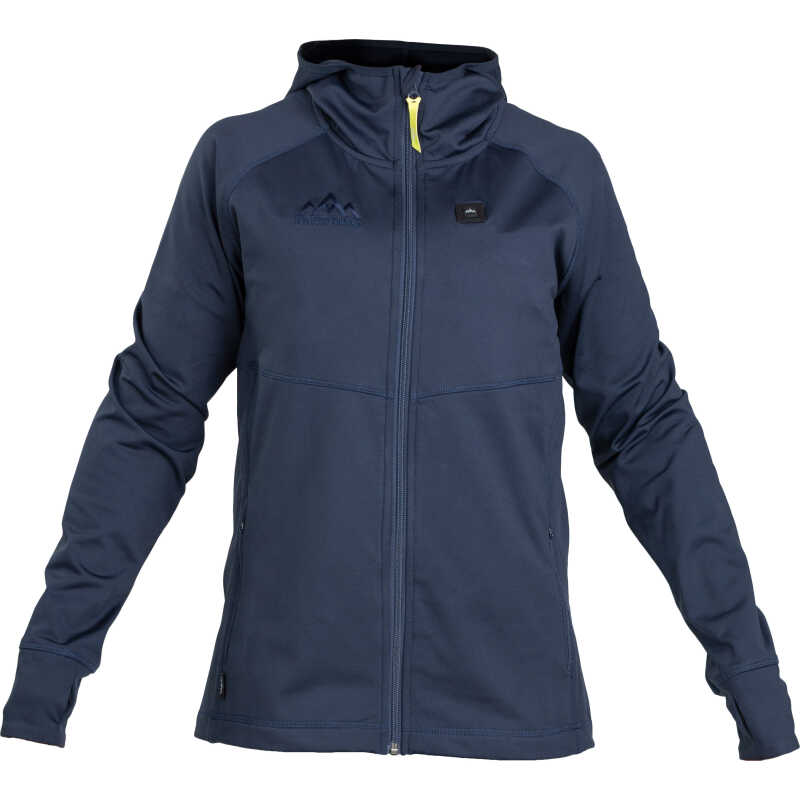 Heat Experience Women's Anyday Heated Zip Hoodie Navy/Blue