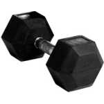Hexhantel gummi, 12,5 kg, Abilica