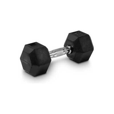Hexhantel gummi, 17.5 kg