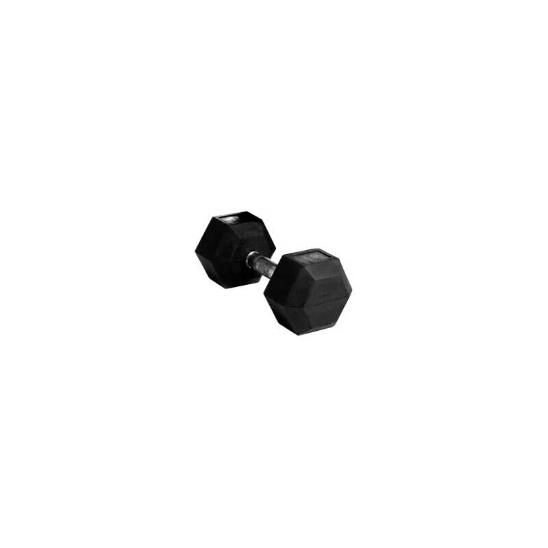 Hexhantel gummi, 17,5 kg, Abilica