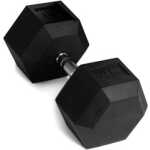 Hexhantel gummi, 45 kg, Abilica