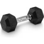Hexhantel gummi, 6 kg