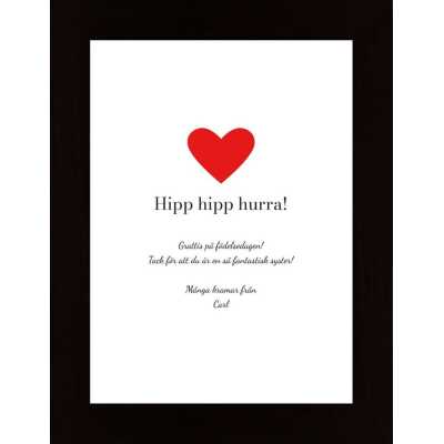 Hipp Hipp Hurra Poster