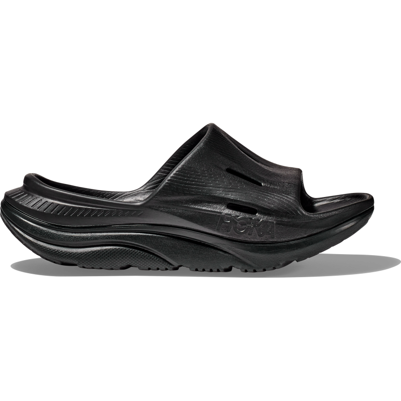 Hoka Unisex Ora Recovery Slide 3 Black/Black Hoka Unisex Ora Recovery Slide 3 Black/Black