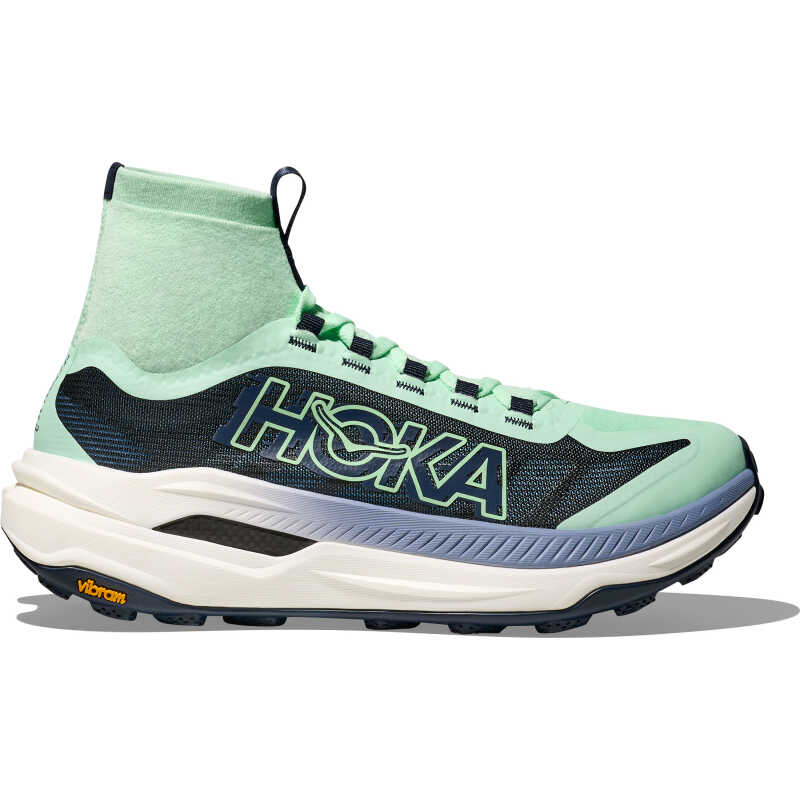 Hoka Women's Tecton X 3 Mint Fluorite/ Varsity Navy Hoka Women's Tecton X 3 Mint Fluorite/ Varsity Navy