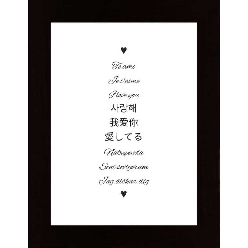 I Love You Poster