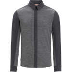 Icebreaker Men's Hike Long Sleeve Top Monsoon/Gritstone Heather/Cb