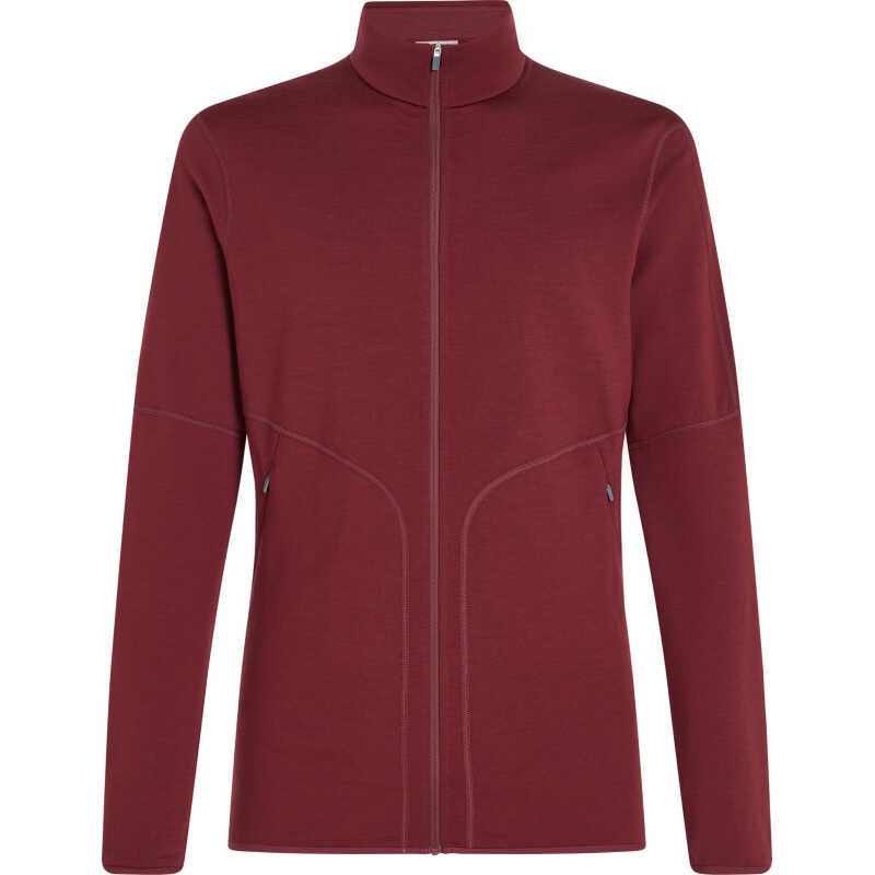 Icebreaker Men's Merino 560 Realfleece Elemental II Longsleeve Zip Port