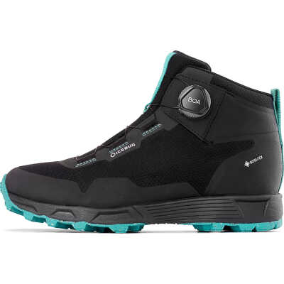 Icebug Women's Rover Mid RB9B Gore-Tex Black/Mint