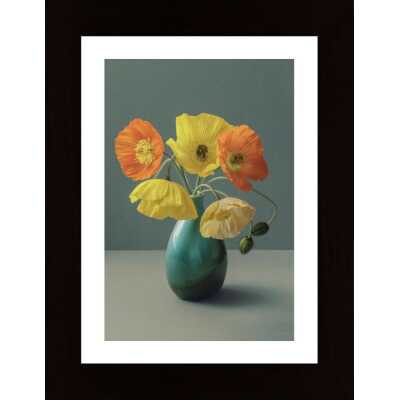 Icelandic Poppy Still Life Poster