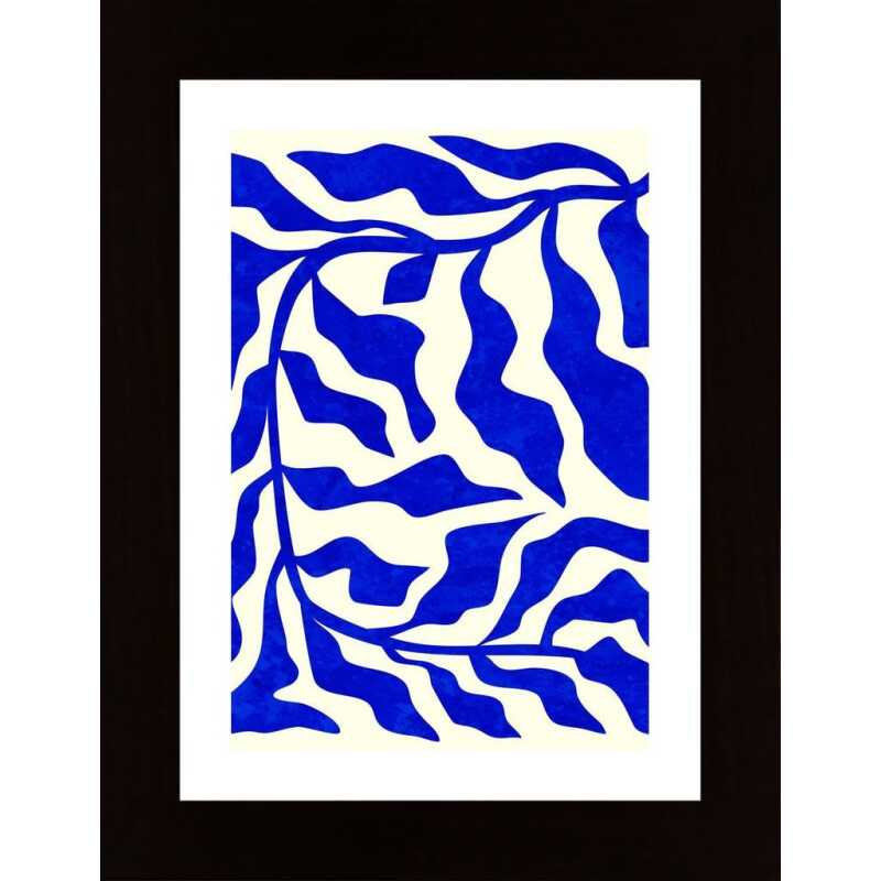Indigo Elegance Poster