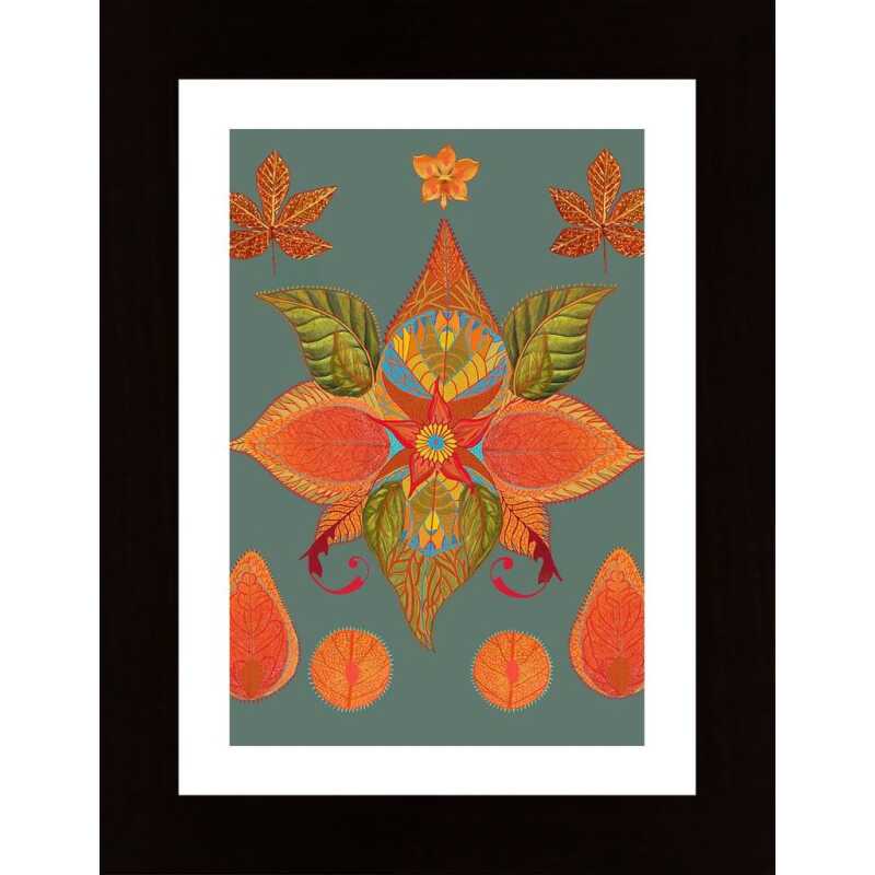 Inventive Leaves Poster