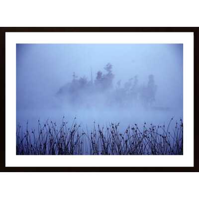 Islet On The Lake Poster