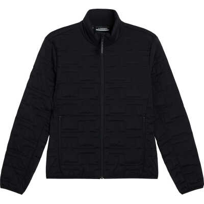 J.Lindeberg Men's National Quilted Jacket Black