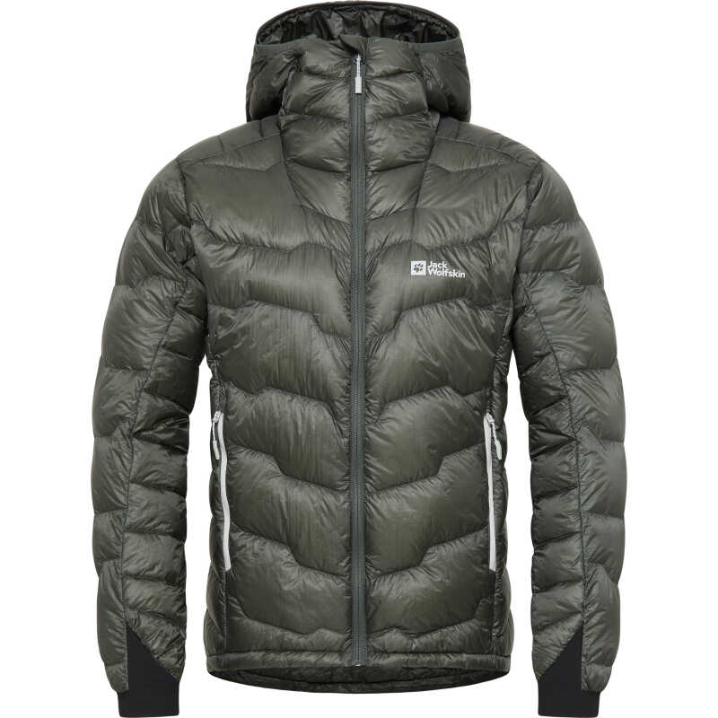 Jack Wolfskin Men's Alpspitze Down Hoody Slate Green