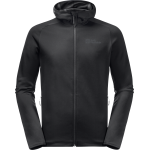 Jack Wolfskin Men's Baiselberg Hooded Full Zip Black