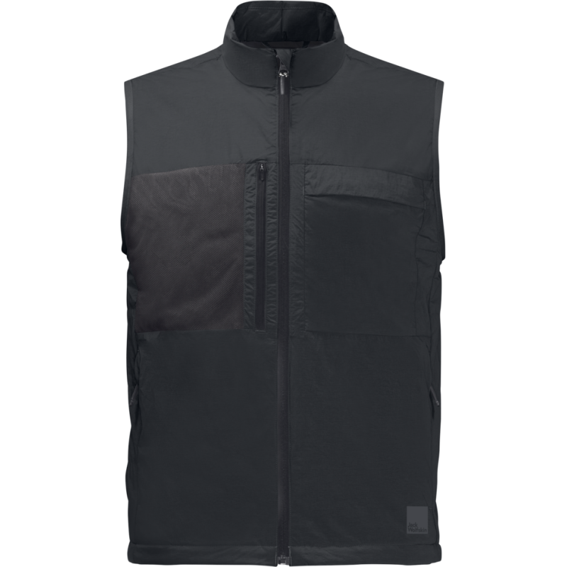 Jack Wolfskin Men's Bike Commute Insulated Vest Phantom Jack Wolfskin Men's Bike Commute Insulated Vest Phantom