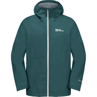 Jack Wolfskin Men's Highest Peak 3-Layer Jacket Emerald