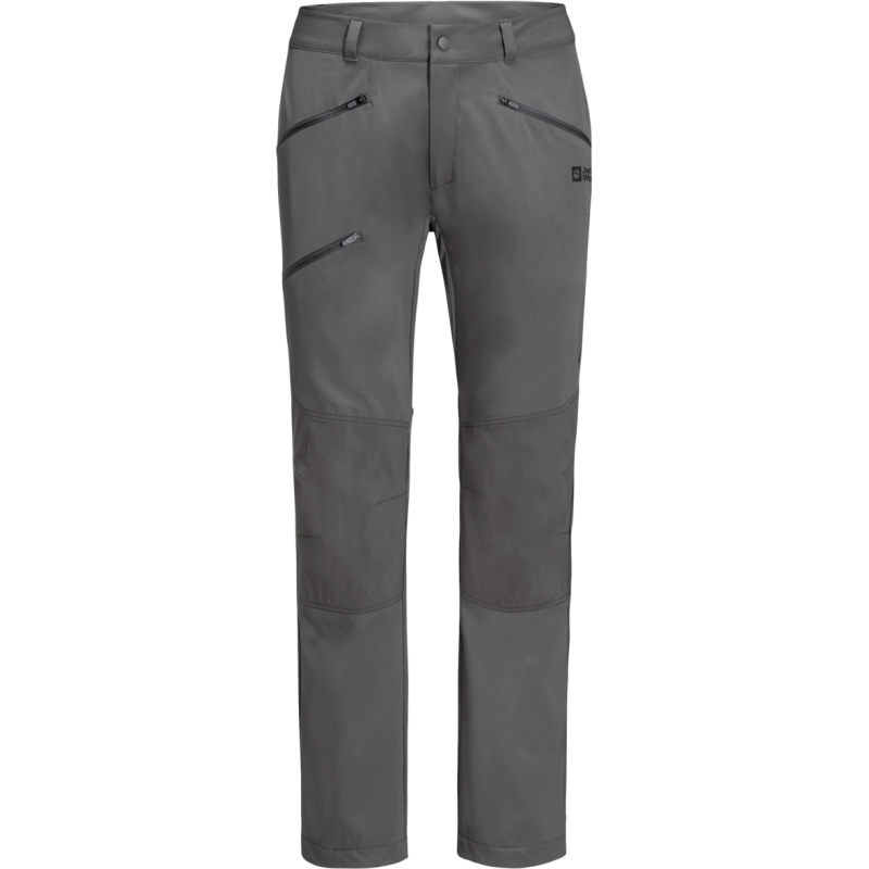 Jack Wolfskin Men's Hiking Alpine Pants Slate Jack Wolfskin Men's Hiking Alpine Pants Slate