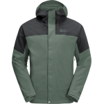 Jack Wolfskin Men's Kammweg 2-Layer Jacket Hedge Green