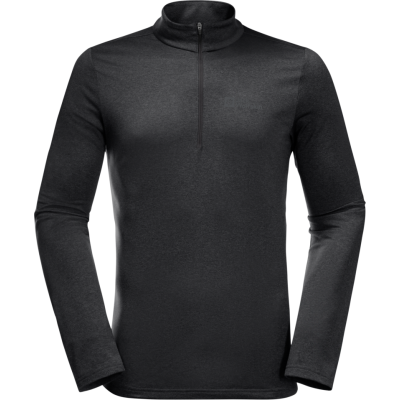 Jack Wolfskin Men's Sky Thermal Half Zip Black