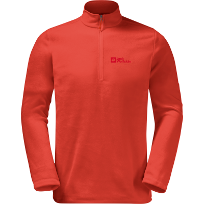 Jack Wolfskin Men's Taunus Halfzip Strong Red