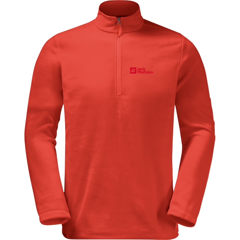 Jack Wolfskin Men's Taunus Halfzip Strong Red