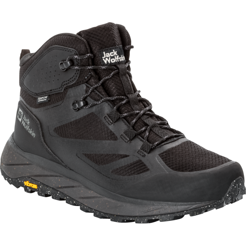 Jack Wolfskin Men's Terraventure Texapore Mid Black
