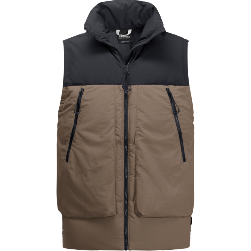 Jack Wolfskin Unisex Dellbrueck Vest Chestnut