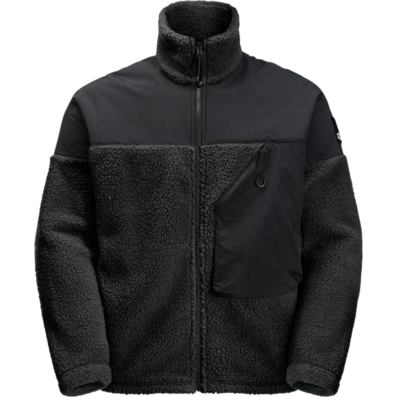 Jack Wolfskin Unisex Maarweg Jacket Granite Black
