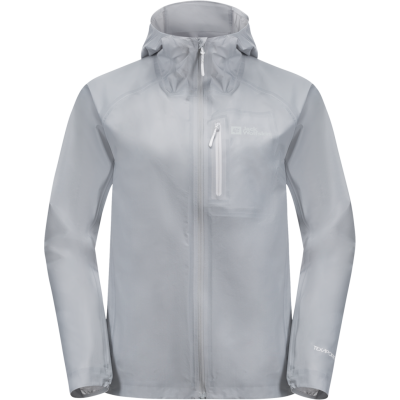 Jack Wolfskin Women's Prelight 3-Layer Jacket Cool Grey