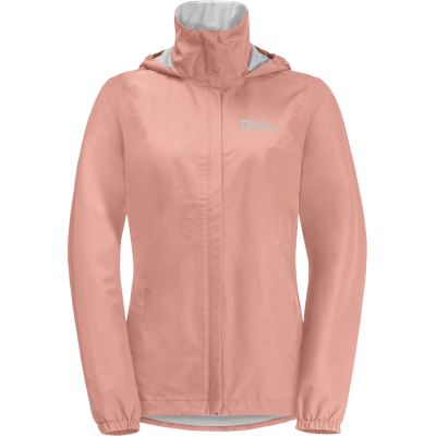 Jack Wolfskin Women's Stormy Point 2-Layer Jacket Rose Dawn