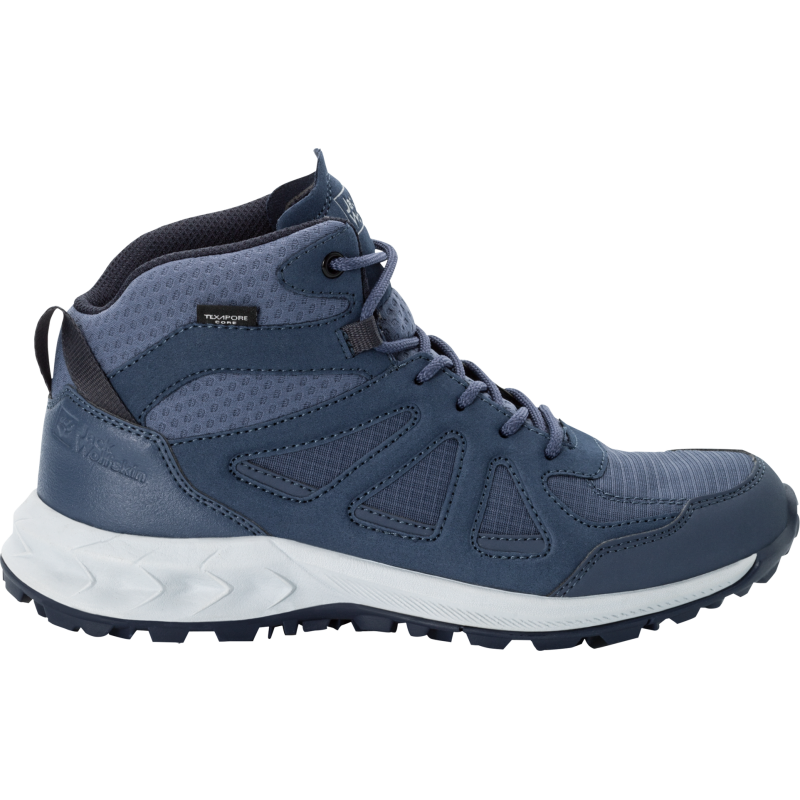 Jack Wolfskin Women's Woodland 2 Texapore Mid Graphite Jack Wolfskin Women's Woodland 2 Texapore Mid Graphite